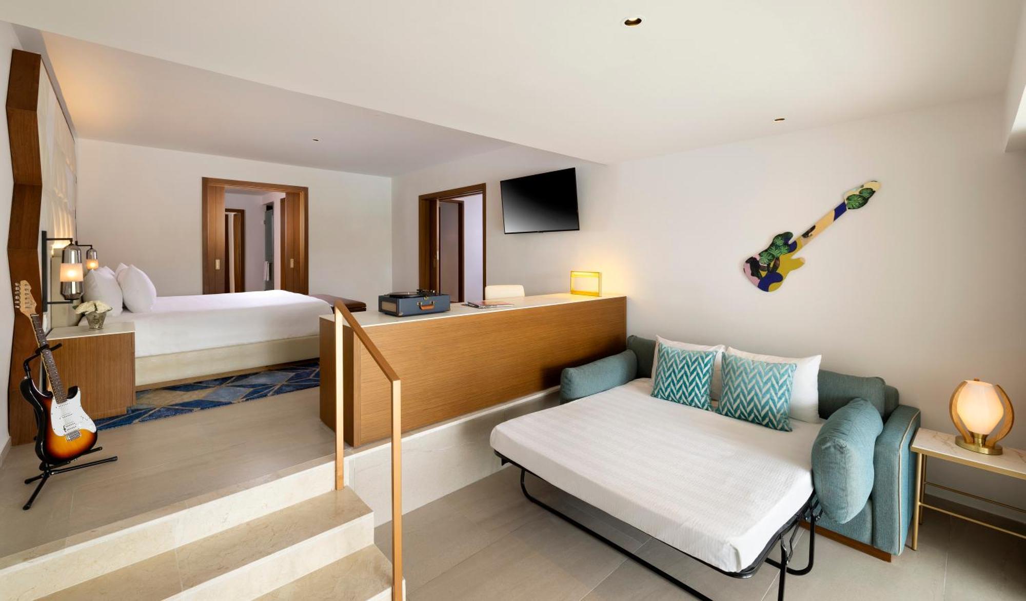 Hard Rock Hotel & Casino Punta Cana (Adults Only) المظهر الخارجي الصورة A sofa bed